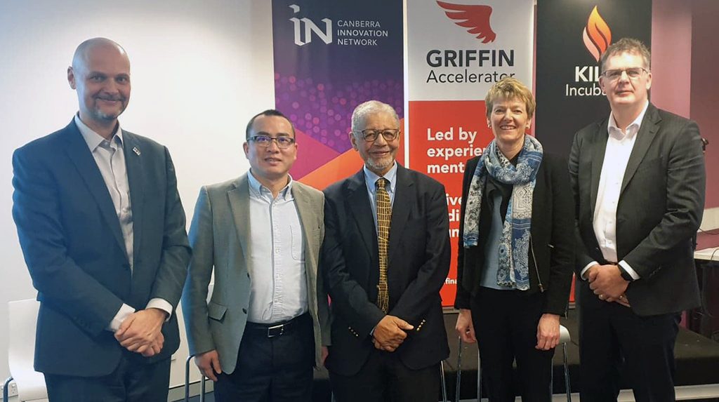 Key speakers at the Creating Innovative Places book launch