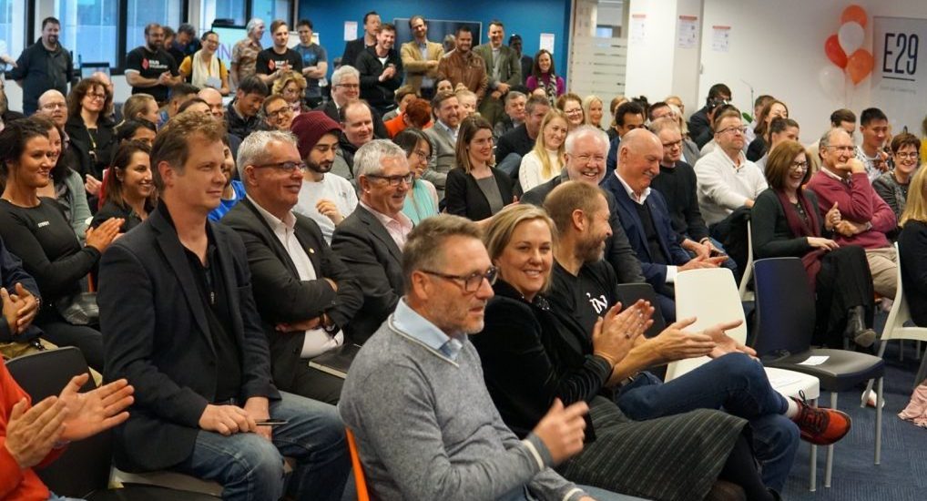 People at an event at the Canberra Innovation Network