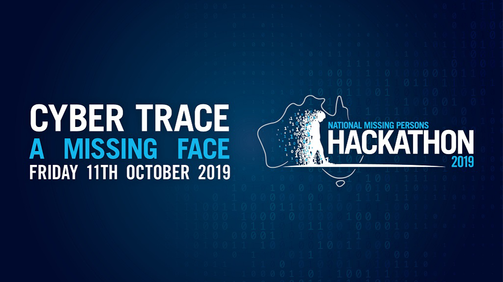 National Missing Persons Hackathon promo