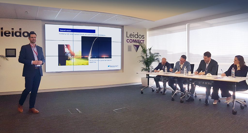 Skycraft presenting at Leidos