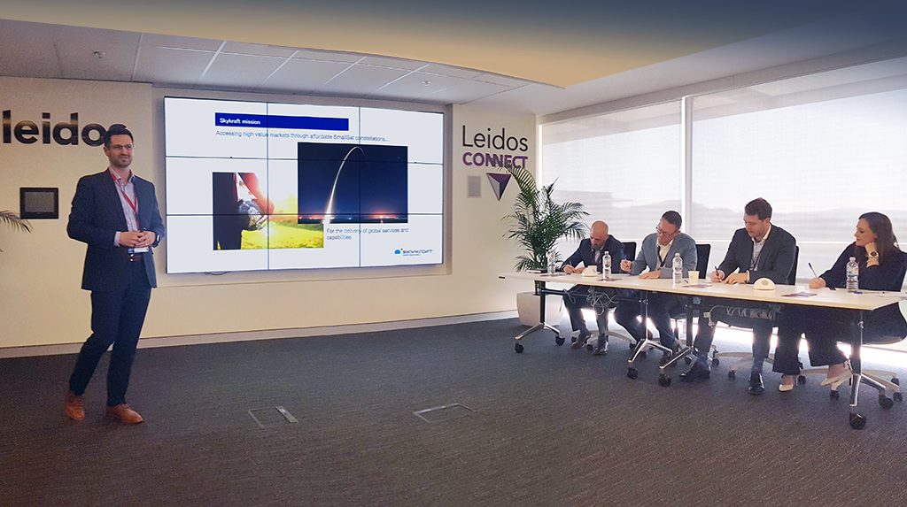 Skycraft presenting at Leidos