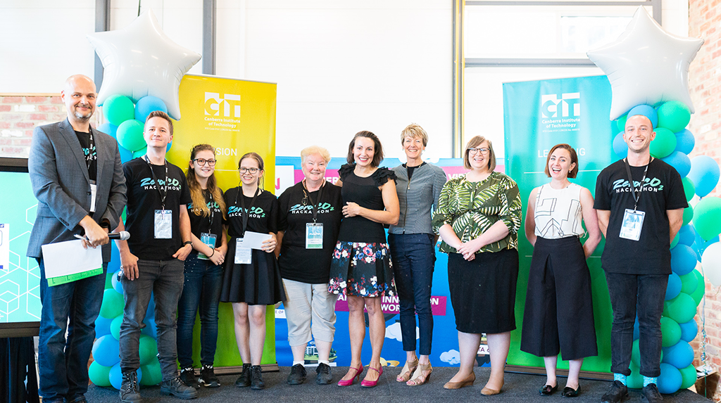 Participants of the ZeroC02 Hackathon