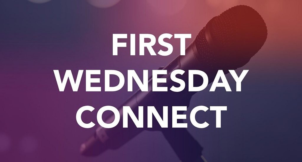 First Wednesday Connect Banner