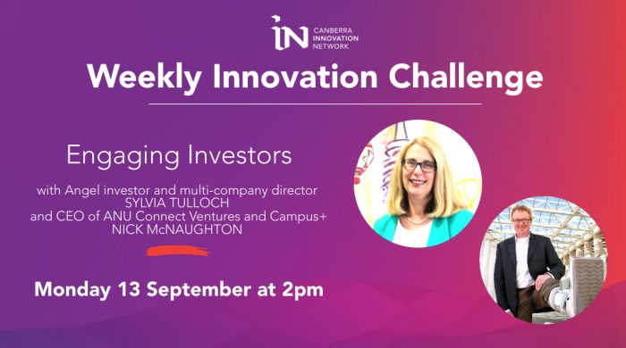 Weekly Innovation Challenge 4 Engaging Investors