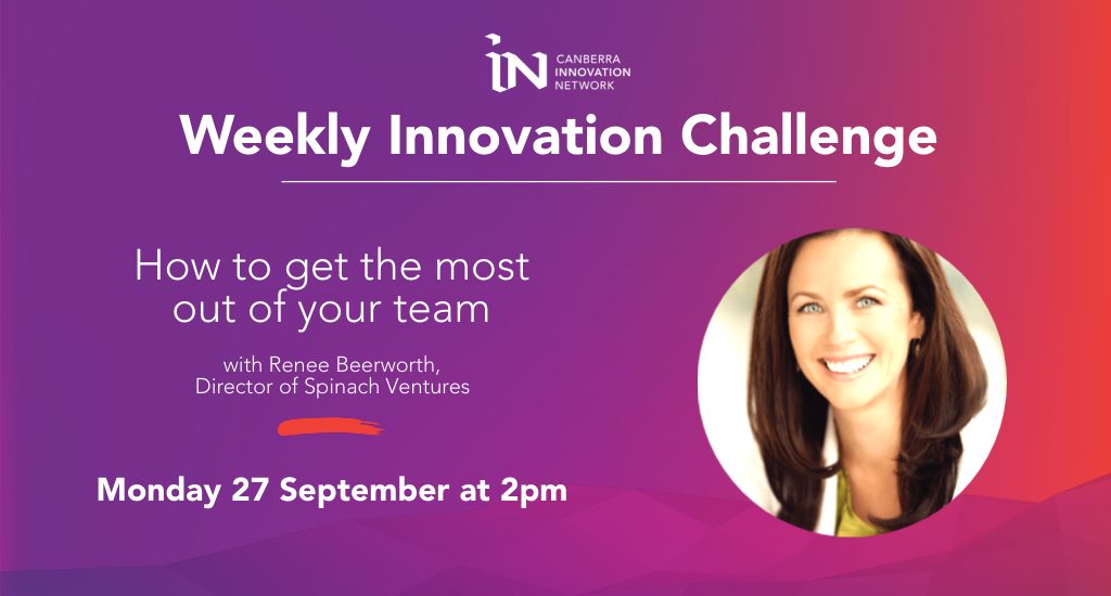 Weekly Innovation Challenge with Renee Beerworth