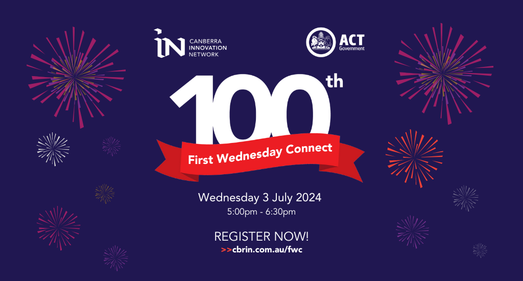 First Wednesday Connect Tile with event information